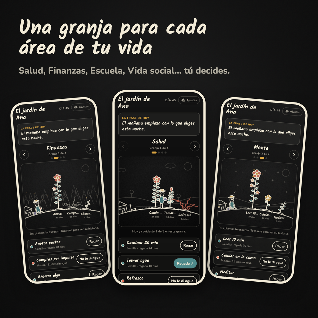 Una granja para cada área de tu vida